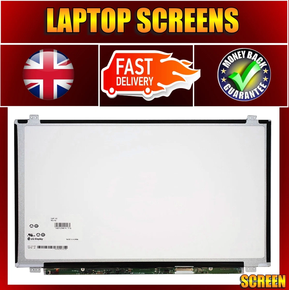 For HP PAVILION 15-DK 15T-DK100 Laptop LCD Non Touch Screen FHD UHD
