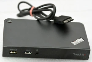 Lenovo Port Replicator 40A4 for Thinkpad X1 20JC X1 Yoga 1st Gen 20FQ 20FR DOC26 - Picture 1 of 1