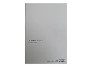 Plan de servicio Audi cuaderno de cheques A1,A3,A4,A5,A6,A7,TT,Q3,Q5,Q7,R8 - Imagen 1 de 1