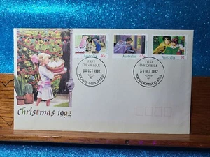 First Day Cover📮1992 (3 stamps) Christmas 1992 📮 Toowoomba QLD - Bild 1 von 2