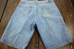 Express Loose Fit Women's (36W,11L,14"Rise,40"Hips) Denim Jean Shorts #B119 - Picture 1 of 3