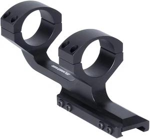 Slim Profile Series Offset Cantilever Picatinny Scope Mount - Picture 1 of 13