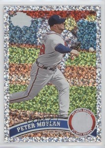 2011 Topps Update Platinum Diamond Anniversary Peter Moylan #US45