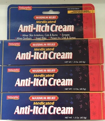 Creme anti-coceira medicado Three Natureplex Maximum Relief, tubo GRANDE de 1,5 oz - Imagem 1 de 2