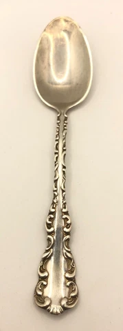 BIRKS Sterling Silver 925 Louis XV Pattern Spoon - 5 1/2 In (28g) Cover