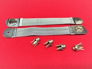 2 Stück Balgzughalter 10,5cm/Balgriemen/accordion bellows straps - Bild 1 von 2