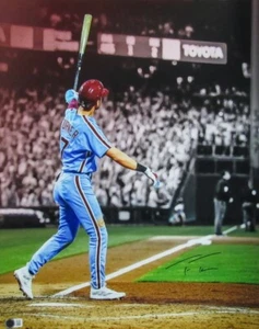 Trea Turner Signed/Auto 16x20 Photo Philadelphia Phillies Beckett 188775 - Picture 1 of 3