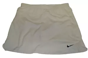 Nike Dri Fit Womens Athletic Tennis Skirt Size Medium White Short - Picture 1 of 6