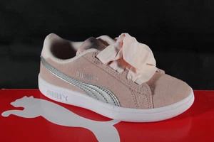 Puma Sport Shoes Running Shoes Loafers Casual Shoes Trainers Pink Leather New - Picture 1 of 8