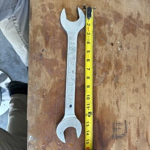 Vintage Plumb Plvmb 3060 1-3/8”x 1-7/16” Open End Wrench Pebble Finish - Picture 1 of 9