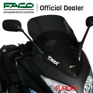 CUPOLINO 685MM SCURO FACO YAMAHA T-MAX 500 ie 2009 COMPLETO ATTACCHI - Foto 1 di 5