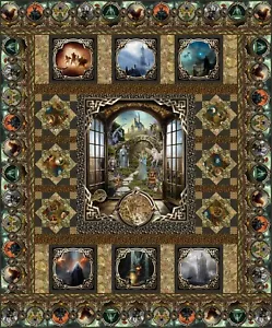Legendary Journeys! Lord of the Rings! Twin Quilt Kit 78X94! In the Beginning - Picture 1 of 10