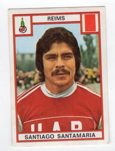 PANINI FOOTBALL 76 Santiago Santamaria -- Reims -- N°258 /RU108 - Picture 1 of 2