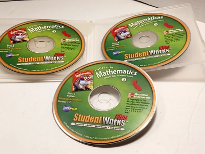 Student Works California Mathematics 3 CD ROM Version 1.2 - Image 1 of 2