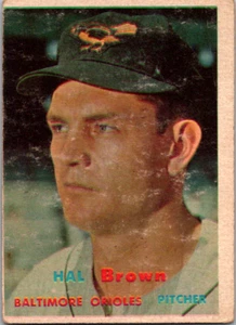1957 Topps #194 Hal braun sehr gute Orioles - Bild 1 von 2