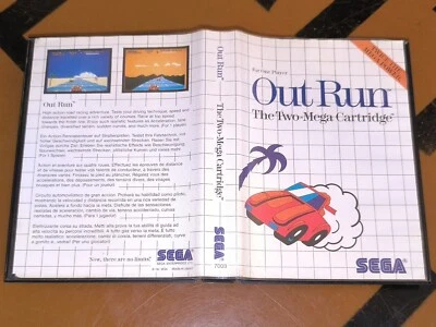 ## Out Run Boxed for The Sega Master System ## - Image 1 of 2