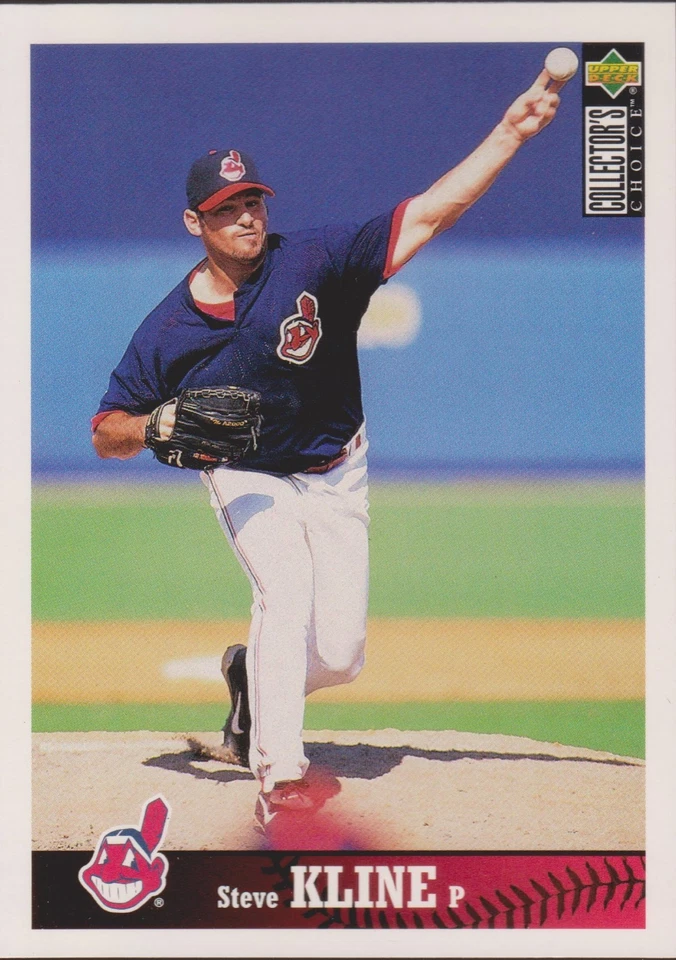 Collector’s Choice #315 1997 Steve Kline Cleveland Indians béisbol novato radiocontrol Foto 1 de 1