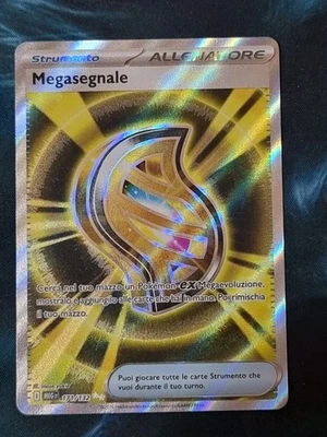 Carta Pokemon Megasegnale MEG 171/132 Mega Evoluzione Nm Ita Full Art - Immagine 1 di 2