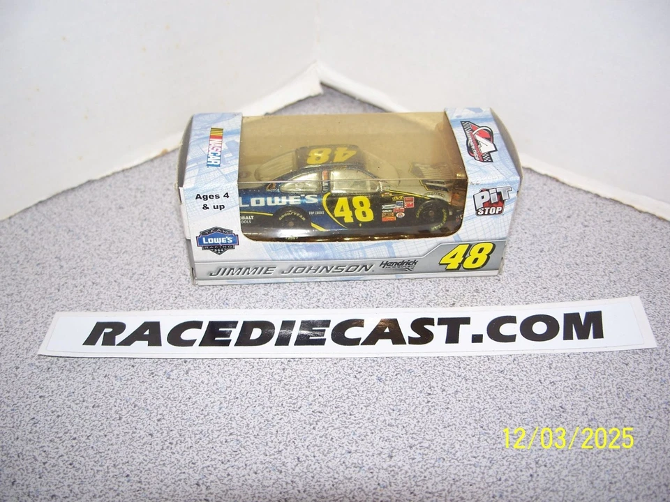 #48 ДЖИММИ ДЖОНСОН «ДЕТСКАЯ КРОВАТКА LOWES» 1/64 2007 ДЕЙСТВИЕ ТРУДНО НАЙТИ - Изображение 1 из 1