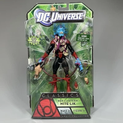 Boneco de ação DC Universe Classics Red Lantern Skallox & Nite-Lik 7" - Selado - Imagem 1 de 4