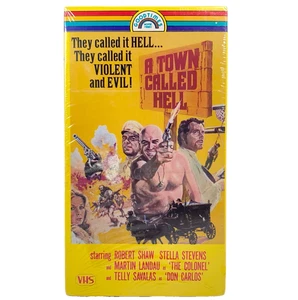 A Town Called Hell (1986 Good Times VHS, Telly Savalas) Horror Action, Sealed! - Picture 1 of 6