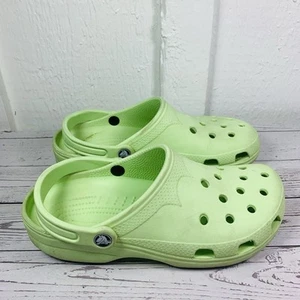 Zoccoli Crocs Classis verde lime uomo taglia 9 slip on scarpe comode outdoor - Foto 1 di 9