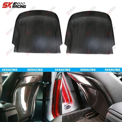 For 2014-19 Mercedes Benz CLA200 250 CLA45AMG DRY CARBON Seat Back Covers Trims - Image 1 of 4