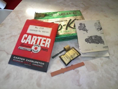 Kit de cremallera de carburador Carter 900-93 1951 1952 1953 1954 Dodge Truck B-3-B B-4B C-1B Foto 1 de 3
