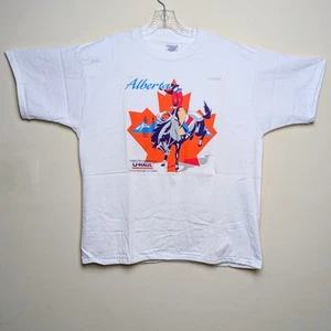 Camisa De Colección U-Haul Alberta Canada Moving Adventure 1988 Puntada Única XL DS - Imagen 1 de 10