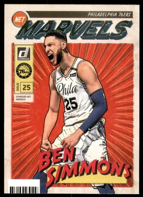 2019-20 Donruss Net Marvels #14 Ben Simmons - Image 1 of 2
