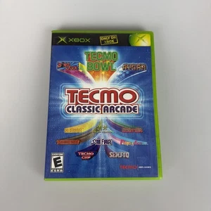 Tecmo Classic Arcade Juego Xbox - Disco de Juego Original Microsoft, Estuche y Manual - Imagen 1 de 3