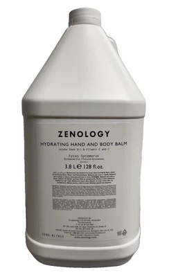 Zenology Fycus Sycomorus Hydrating Hand & Body Balm 1 GALLON Refill Commercial - Image 1 of 2