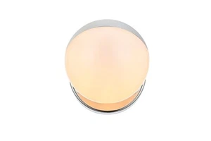 Elegant Lighting LD7305W5 Majesty 5" Tall Bathroom Sconce - White - Picture 1 of 12