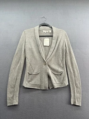 Suéter Inhabit Mujer Pequeño Gris Cachemira Blazer Cárdigan Chaqueta 1607 Foto 1 de 4