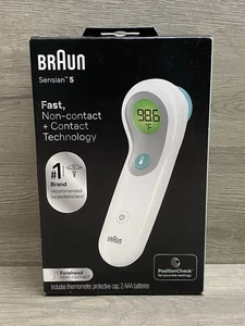 Braun BNT300 Sensian 5 Forehead Digital Thermometer - Picture 1 of 7