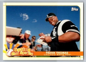 2020 Topps Opening Day #SHS-11 Frank Thomas Spring Has Sprung - Picture 1 of 2