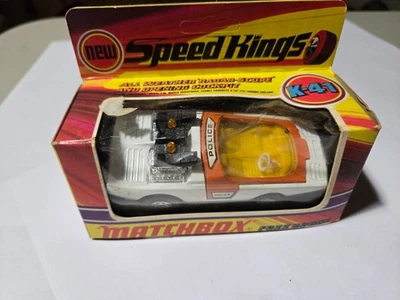MATCHBOX SUPER KINGS K-41 FUZZ BUGGY 1972 GLOSSY BOXED! W/ Original Box Clean - Image 1 of 4