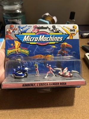 Micro Machines Power Rangers Serie 1994 GIG GIOCHI Nuovo Giocattoli Vintage - Immagine 1 di 4