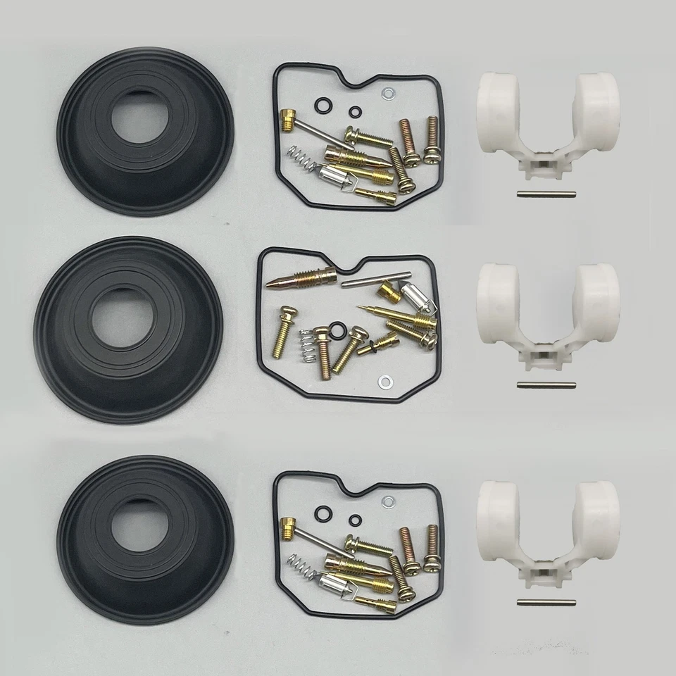 3 x Carburador Reparación Carburador Reconstrucción Kit Flotador PARA Triumph Keihin Legend TT 98-01 Foto 1 de 4