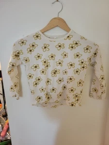EUC Rylee Cru Blumen Langarmshirt - Bild 1 von 4