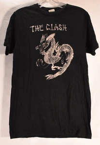 Bayisland Mens The Clash Dragon T-Shirt Black M - Picture 1 of 3