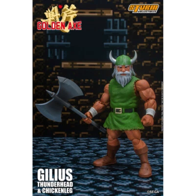 Storm Collectibles - Golden Axe - Gilius Thunderhead & Chickenleg 1/12 - Photo 1/4