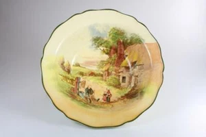 VINTAGE ROYAL DOULTON RUSTIC ENGLAND D5694 SERVING BOWL - Picture 1 of 7