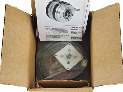 SEALED Dynapar E14254022203 Miniature Encoder, 1/4IN Shaft, Bidirectional Output - Image 1 of 4