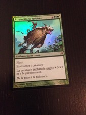 Mtg magic lorwyn epic proportions (French) epic proportions foil nm