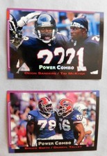1993 Pro Set Power Combos #1-10 Football Card Pick one