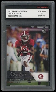 Devonta Smith 2021 Panini Prestige Draft Picks 1er grado 10 tarjetas de novato Eagles - Imagen 1 de 1