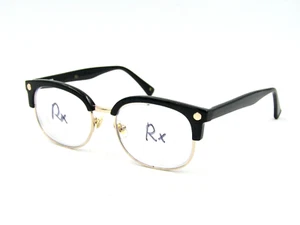 Muse ELLIOT 31-M10033 Unisex Eyeglasses Frame, Black / Gold. 51-18-145 #ATL21 - Picture 1 of 8