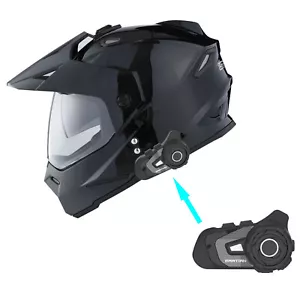 1Storm Dual Sport Motorcycle Full Face Helmet Dual Visor HF802+Bluetooth - Bild 1 von 97