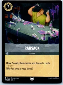 Tarjeta Ramsack 199/204 Disney Lorcana - Imagen 1 de 2